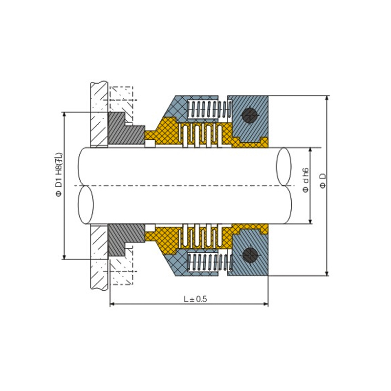 PTFE Bellows Mechanical Seal for Chemical Pump