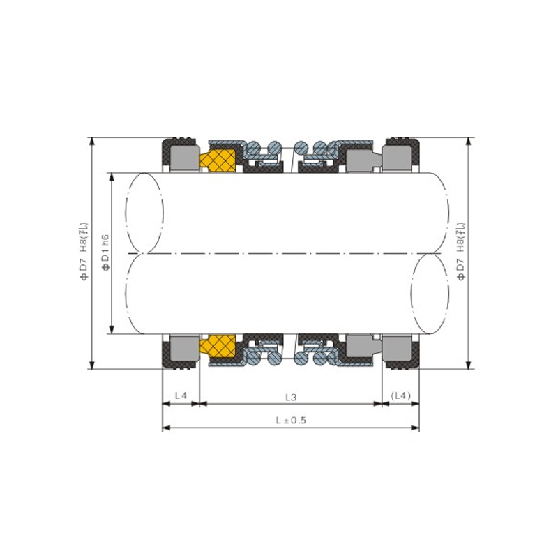 Double Face Rubber Bellow Water Pump Mechanical Seal