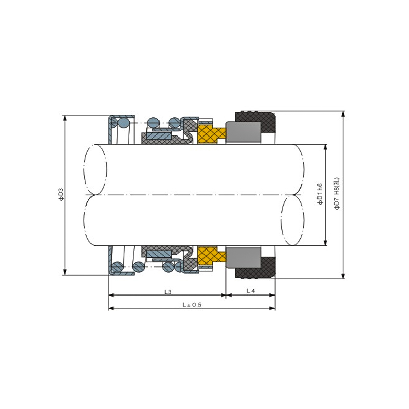 Multi-size Rubber Bellows Pump Mechanical Seal