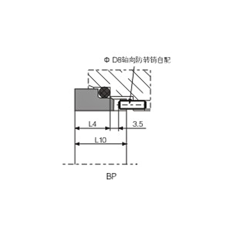 Balance Type Mechanical Seal With O-ring Sationary Seat