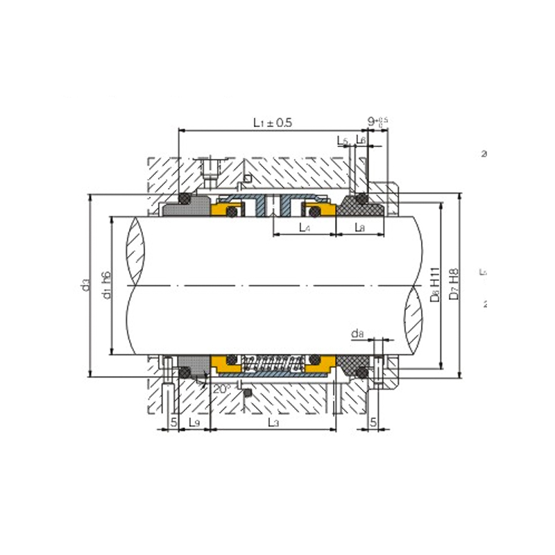 Double Face Multiple Spring Unbalanced Mechanical Seal