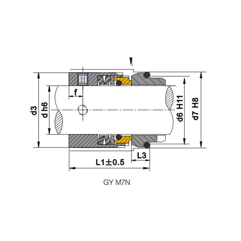 Chemical Pumps Wave Spring Mechanical Seal